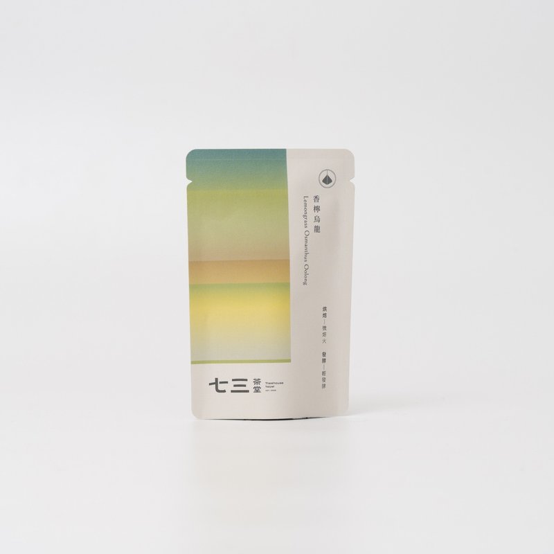 七三茶堂 立體茶包丨香檸烏龍 1入–單包裝 - 茶葉/茶包/水果茶 - 紙 多色