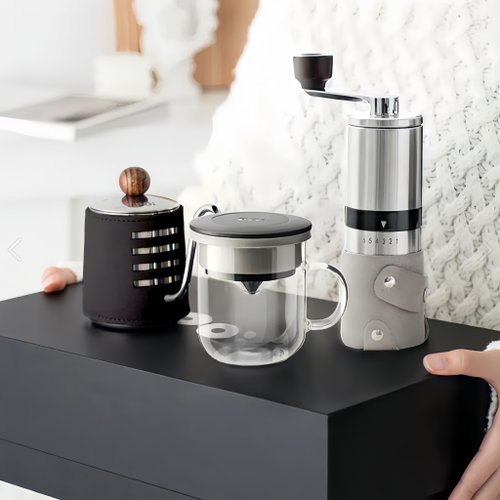 PO: 【手沖咖啡禮物】咖啡禮盒 手沖咖啡杯/手動磨豆器 母親節禮物