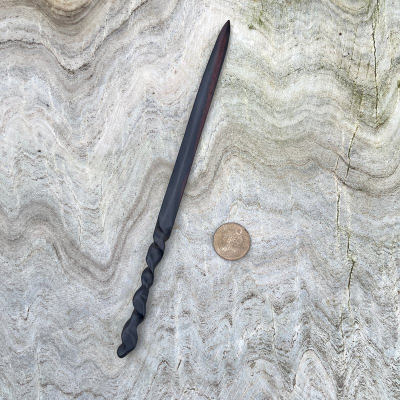 我販劍　劍形魔杖　界鍵　袖珍魔劍妖刀 - 裝飾/擺設  - 木頭 黑色