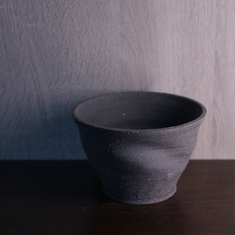 Wai Zai Black Royal Shadow Basin - Plants - Pottery 