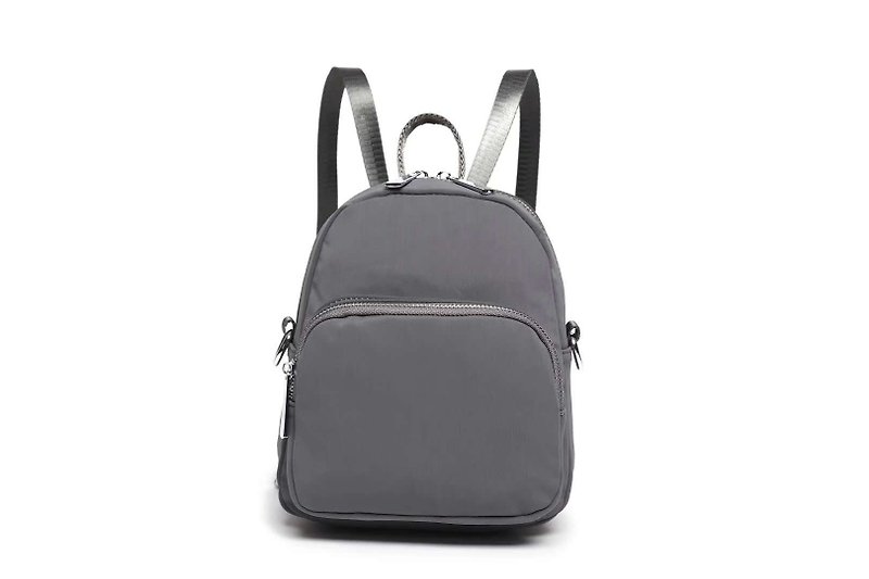 New fashion mini backpack/side backpack/simple small backpack multi-color optional #1073 - Backpacks - Waterproof Material Gray