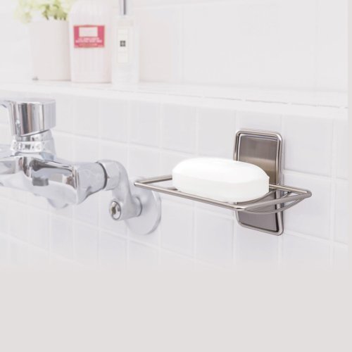 3M 3M BATH32 無痕金屬防水收納系列-肥皂架(美國設計款)