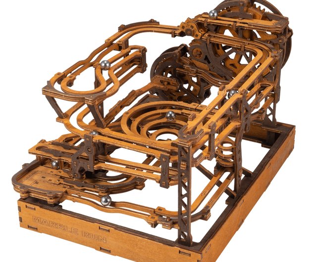 ROKR MARBLE RUN DIYキット ROKR MARBLE RUN DIYキット Rokr Marble Parkour 3D Puzzle Wooden Kit