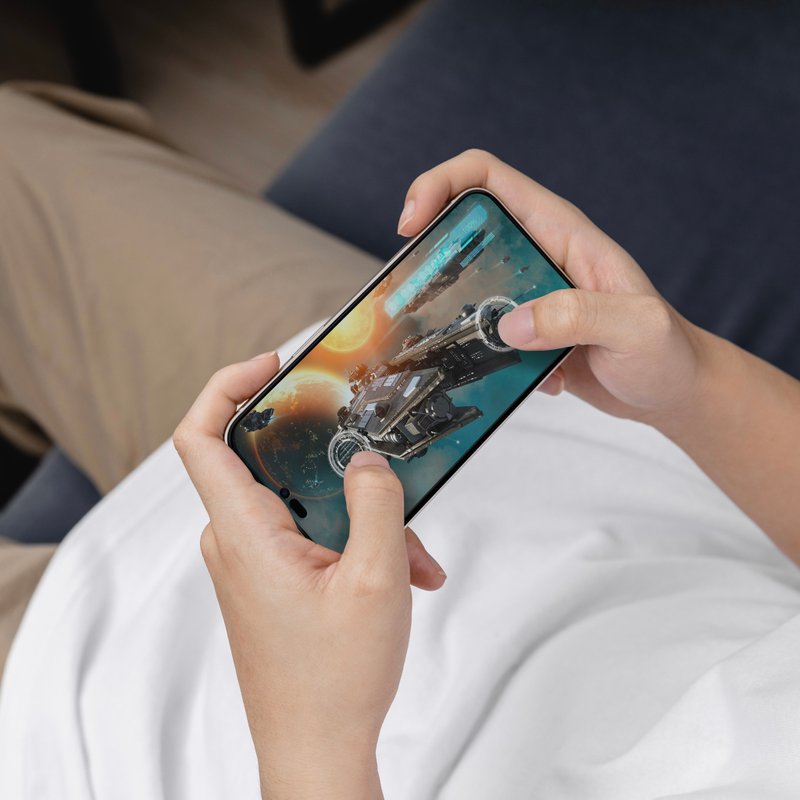 iPhone 14/13 VETRO 電競霧面鋼化玻璃保護貼 - 手機配件 - 玻璃 
