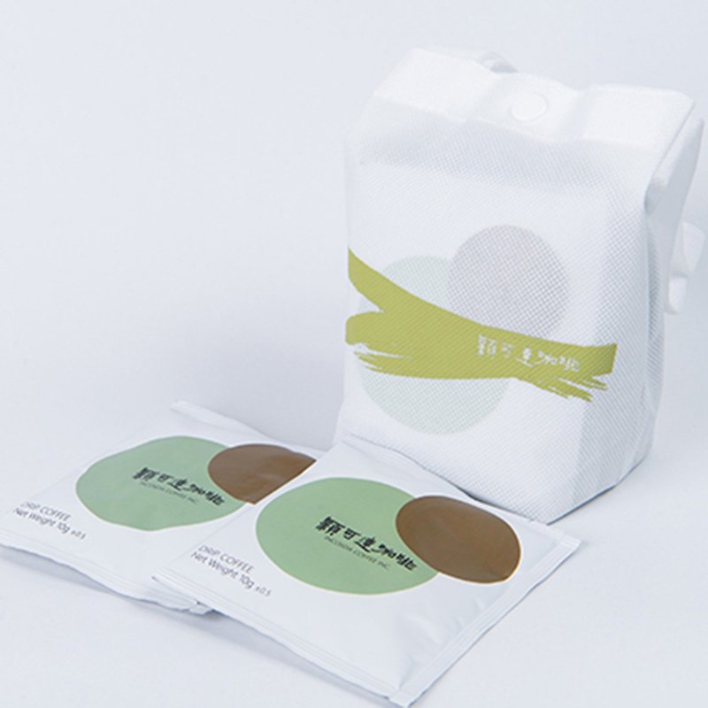Best-selling TOP1. Star product comprehensive gift bag - กาแฟ - ผ้าฝ้าย/ผ้าลินิน ขาว