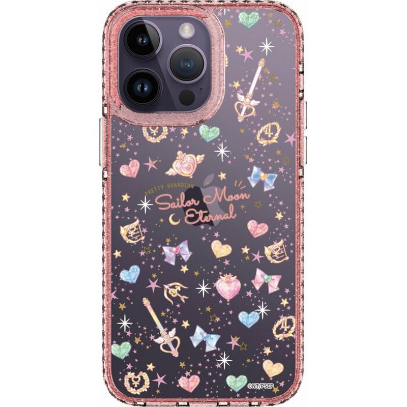 美少女戰士Etenal Pattern iPhone16 Galaxy S25十英尺防摔保護殻 - 手機殼/手機套 - 塑膠 多色