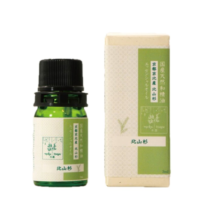 Mokutsuyu Kitayamasugi Essential Oil - น้ำหอม - น้ำมันหอม สีใส