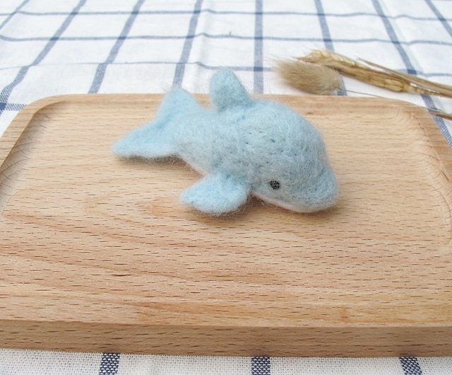 Marine Animal Mobile needle felt wool handmade whale fish sea