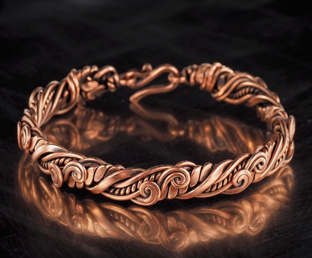 Handmade & unique copper wire bracelets