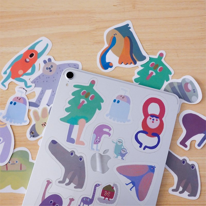 Imaginary Friends Stickers - สติกเกอร์ - กระดาษ 