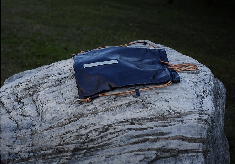 NOUR Universe bag - Neptune blue - Backpacks - Genuine Leather Blue