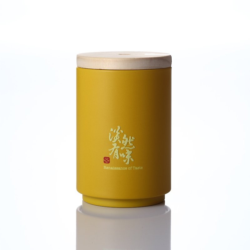 凍頂烏龍袋茶罐/設計儲茶罐/溫暖焙火香氣/客製化姓名 - 茶葉/漢方茶/水果茶 - 紙 