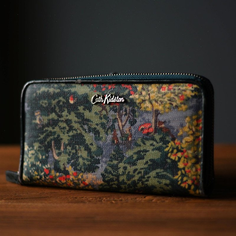 Cath Kidston 印象派油畫 | 拉鍊式皮夾 - 皮夾/長短夾/錢包 - 其他材質 