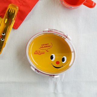 Nikyoro Kids Oval 1-Tier Lunchbox 400ml Cute High Quality School Bento Box Japan