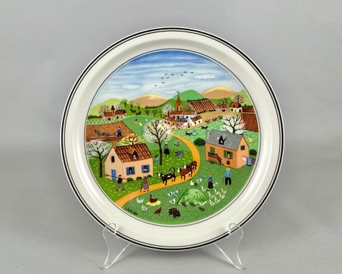 Villeroy & Boch 四季の風景プレート 3枚セット Villeroy & Boch 四季の風景プレート 3枚セット - メルカリ