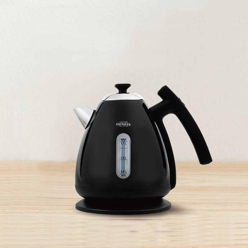 【AIWA】愛華 1.7L 11段控溫電茶壼 AA-K21S - 其他小家電 - 其他材質 黑色