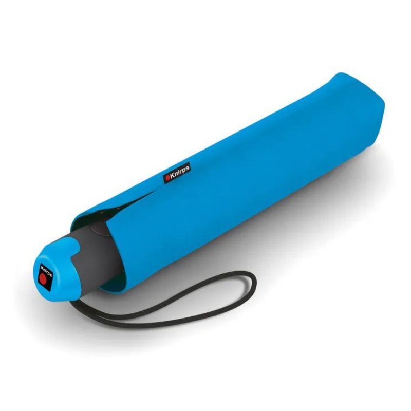 [Knirps German red dot umbrella] E.200 automatic opening and closing umbrella-Aqua - Umbrellas & Rain Gear - Polyester Blue