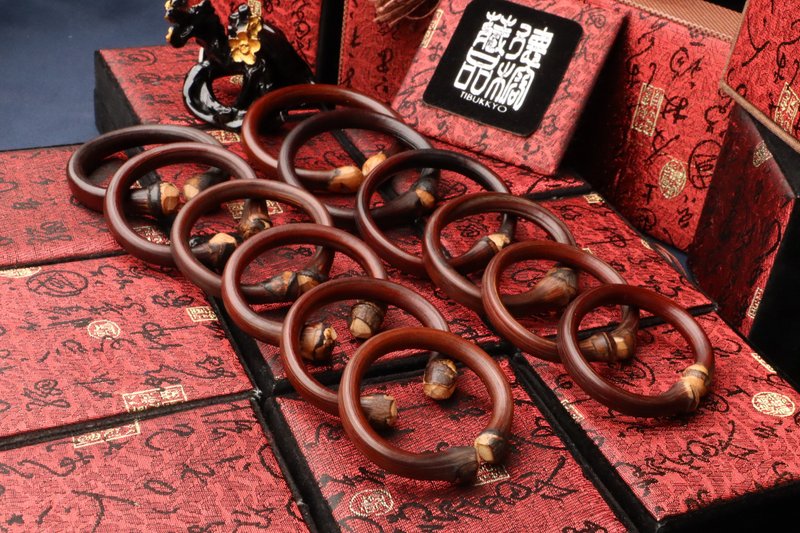 精品無節西藏雞血藤 特等粗度 藤鐲 工藝品 設計 手鐲 飾品 - 手鍊/手環 - 植物．花 