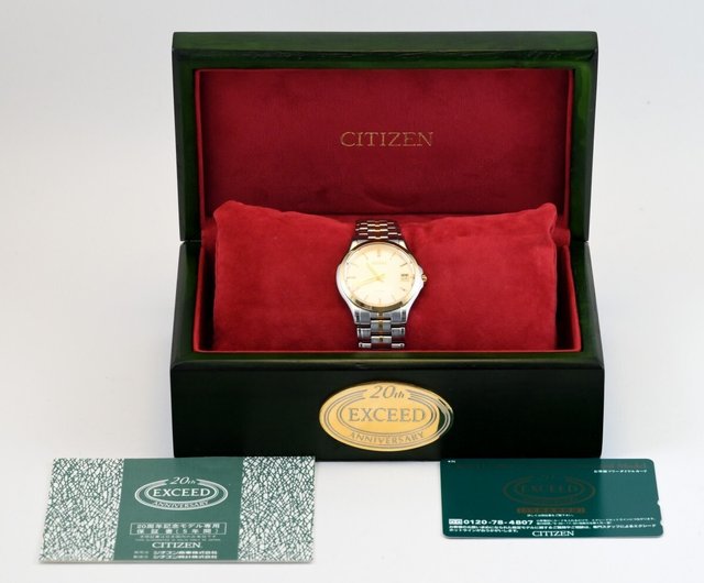 シチズン／CITIZEN／EXCEED／エクシード20周年／0350E／腕時計 シチズン CITIZEN EXCEED 男性用腕時計 20th anniversary 0350E