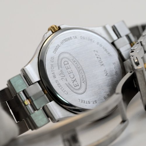 シチズン CITIZEN EXCEED 男性用腕時計 20th anniversary 0350E