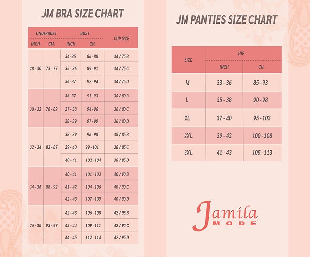 Lolita 3/4 Cup Bra - Shop Jamila Mode Thailand Women's Underwear - Pinkoi