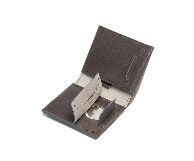 Leather AirTag Card Holder 2.0