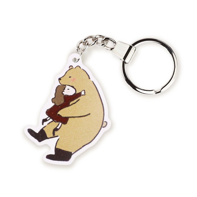 Give you a hug-Xiao Xiu bear thick plate shaped electronic ticket - Other - Plastic 