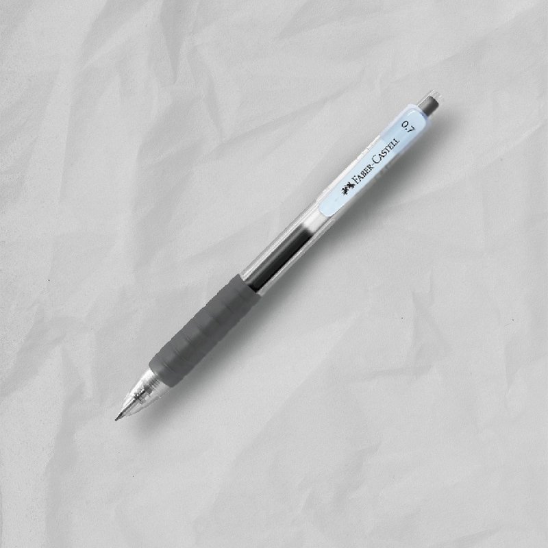 Faber-Castell 超感度速乾筆0.7mm/黑(原廠正貨) - 原子筆/中性筆 - 其他材質 黑色