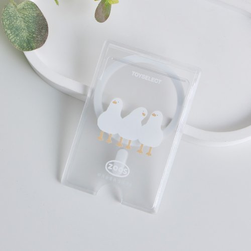 TOYSELECT 來點動物三隻鴨MagSafe磁吸卡片夾
