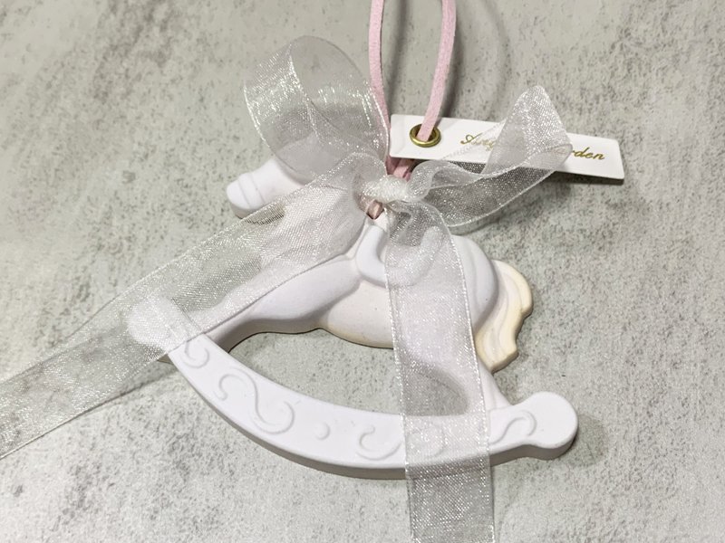 淺紫色木馬擴香片 - 擺飾/家飾品 - 其他材質 紫色