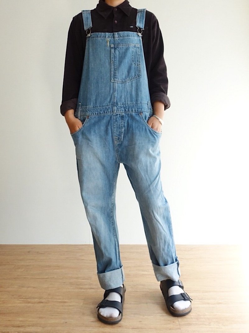 Vintage / suspenders / Levis tannin no.2 tk - Overalls & Jumpsuits - Cotton & Hemp Blue