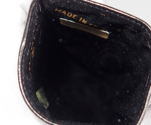 CHANEL シャネル ココ サングラスケース メガネ ブラック レザー