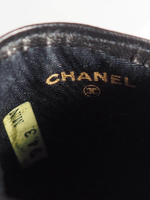 CHANEL　シャネル　メガネケース　ブラック　ココマーク　レザー CHANEL シャネル ココ サングラスケース メガネ ブラック レザー