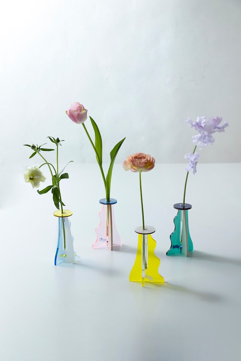 アクリル 花瓶・植木鉢 透明 - NEW ICHIRIN VASE