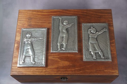 移動的金工教室-輕鬆學錫雕 錫雕 大 放鬆 能量 冥想收納盒