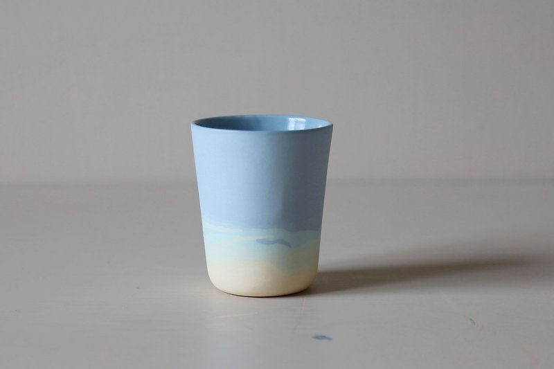 200ml water bottle - mist - Cups - Porcelain Blue