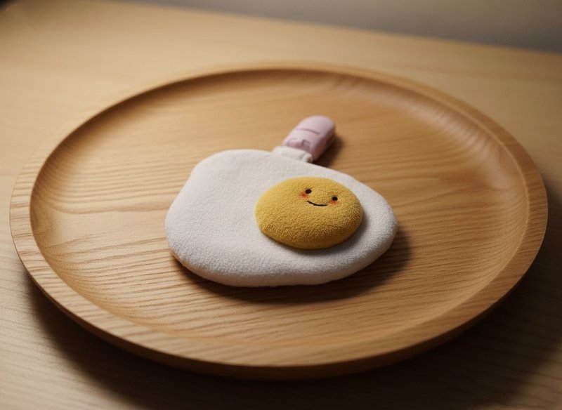 Bucute元氣蛋夥伴－陪伴孩子的成長御守套/平安符袋 - 平安符袋 - 聚酯纖維 黃色
