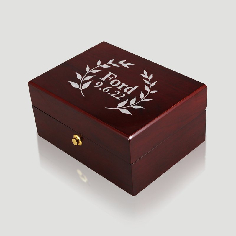 【男士禮物】實木高級烤漆精緻定制復古手錶盒 客製化木質腕錶展 - 其他 - 木頭 咖啡色
