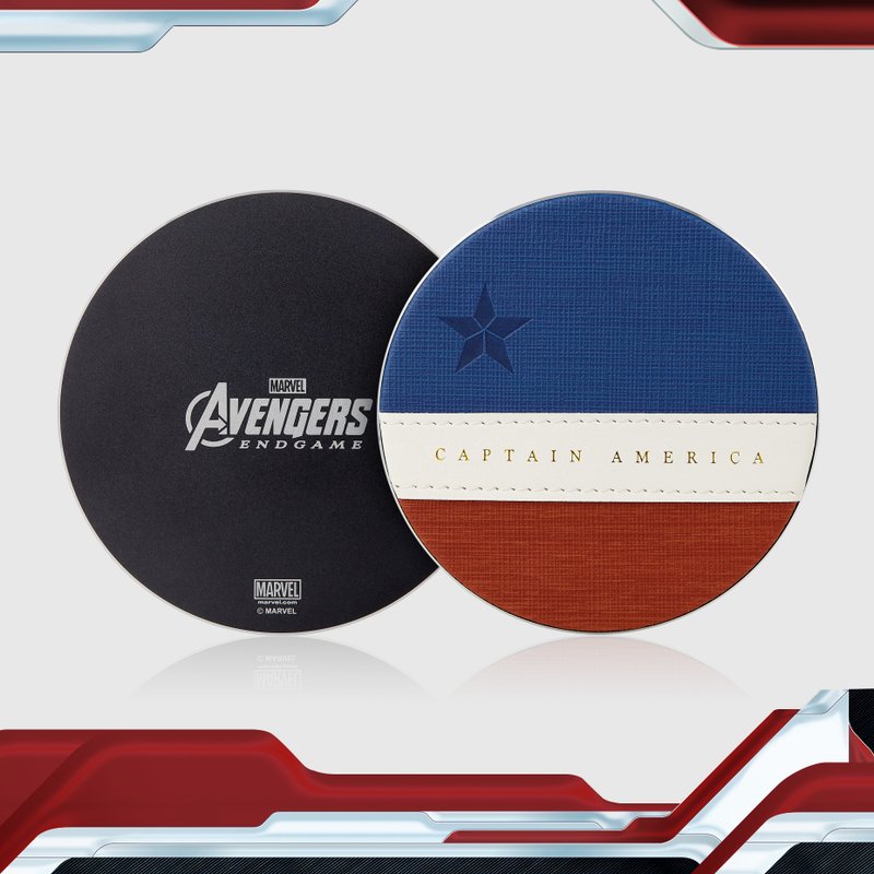 InfoThink Avengers Wireless Fast Charging Stand-Captain America - Gadgets - Other Materials Blue