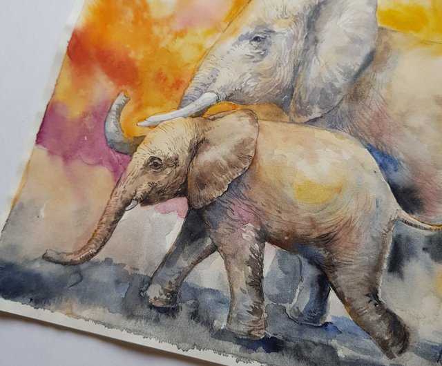 絵画 ソウ・リッカイ 水彩画