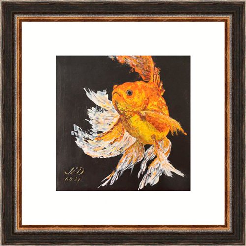 かなり高そうな絵画　魚の絵　絵画　骨董品　アンティーク かなり高そうな絵画 魚の絵 絵画 骨董品 アンティーク