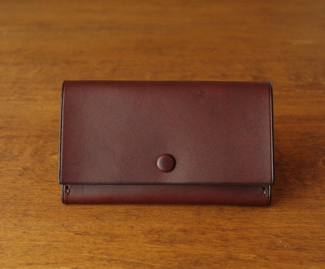 coach foldover card case