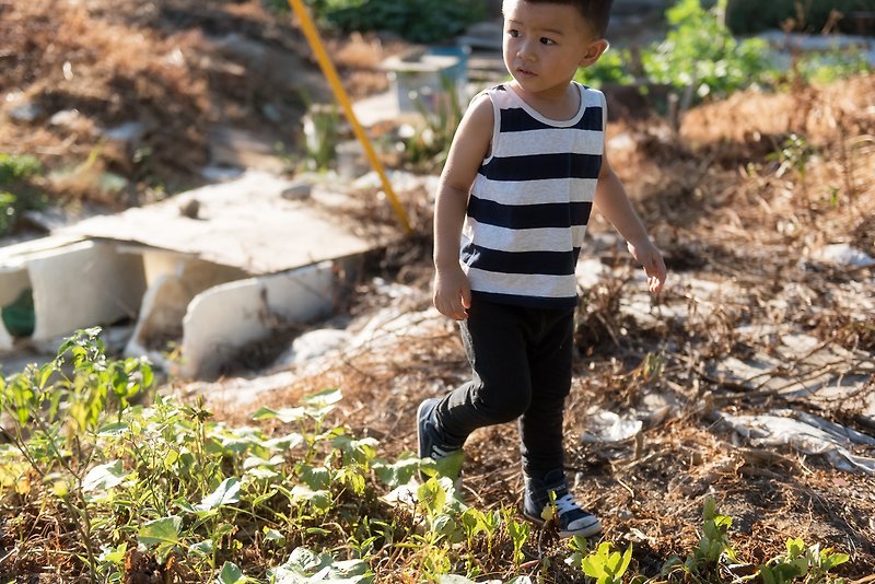 "No one can avoid the wild series" broad-brush sleeveless vest hand-made non-toxic children's clothing Family fitted - Other - Cotton & Hemp 
