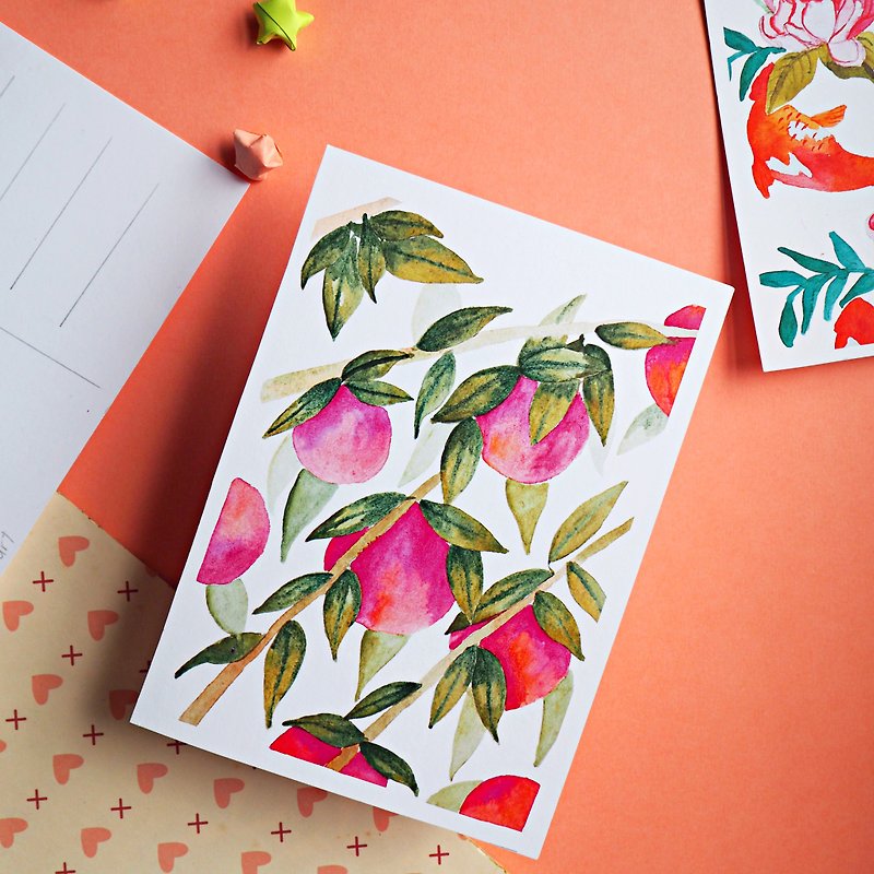 Botanical postcard - Cards & Postcards - Paper Multicolor
