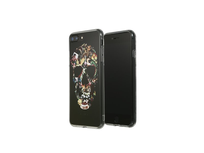 OVERDIGI iArt iPhone7/8 Plus dual-material fully covered protective shell ROCK - อื่นๆ - พลาสติก สีดำ