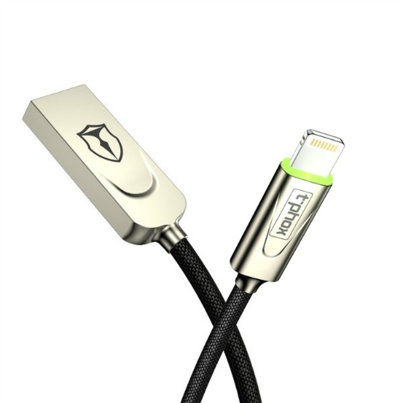 【團購組/台灣免運】自動斷電LED iPhone充電線(兩入團購價) - 行動電源/充電線 - 其他材質 
