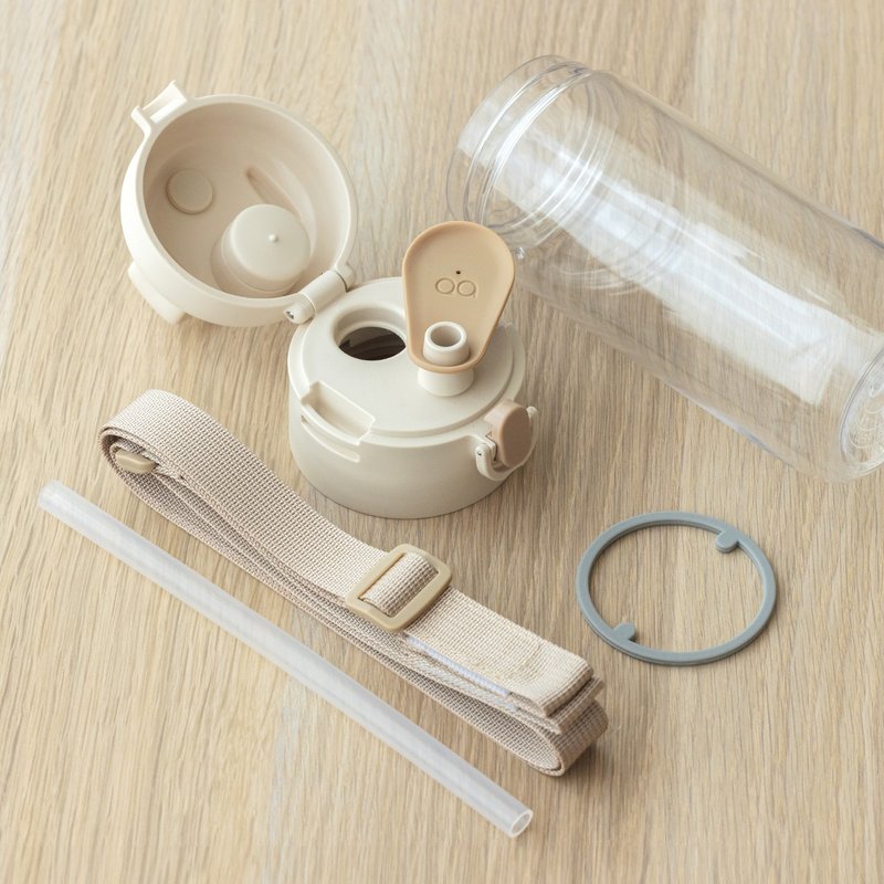 QA BOTTLE life water bottle- Silicone accessories set - กระติกน้ำ - ซิลิคอน สีกากี