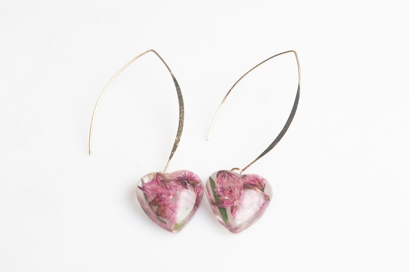 Plastic Earrings & Clip-ons - Handmade resin earrings