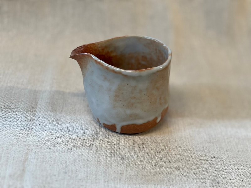 手捏小茶海 - 茶壺/茶杯/茶具 - 陶 橘色