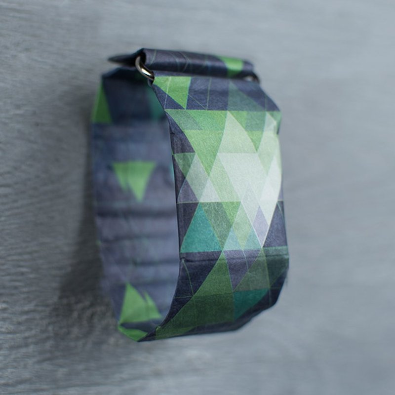German Paprcuts.de Watch (Kaleidoscope Green) - Women's Watches - Paper Multicolor